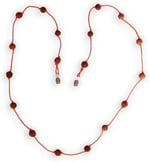 Doğal Rudrakşa Rudraksha Gözlük İpi 129-9