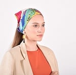 Doha Desenli Bandana
