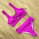 Dokulu özel kumaşlı Bikini Takım DB200785BT