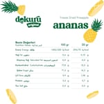 Dokuru Original Ananas Atıştırmalık Meyve Cipsi - Dondurularak Kurutulmuş Ananas - 20 gr