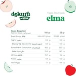Dokuru Original Elma Atıştırmalık Meyve Cipsi - Dondurularak Kurutulmuş Elma - 25 gr