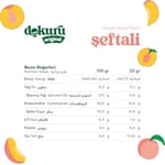 Dokuru Original Şeftali Atıştırmalık Meyve Cipsi - Dondurularak Kurutulmuş Şeftali - 20 gr