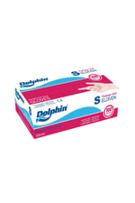 Dolphin Beyaz Vinil Eldiven S Beden