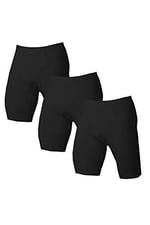 Dono Lycra Uzun Erkek Boxer Külot 1150-3 Lü Paket Siyah 3X-Large