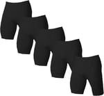 Dono Lycra Uzun Erkek Boxer Külot 1150-5 Lİ Paket Siyah X-Large