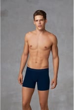 DOREANSE 1742 ERKEK PAMUKLU 3 LÜ ANTRASİT-SİYAH-LACİVERT BOXER