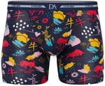 Doreanse Erkek Memox Baskılı Modal Normal Paça Renkli Boxer 1849