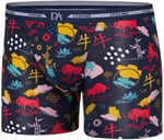 Doreanse Erkek Memox Baskılı Modal Normal Paça Renkli Boxer 1849