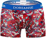 Doreanse Erkek Modal Baskılı Normal Paça Boxer 1703