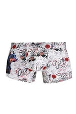 Doreanse Erkek Modal Çok Renkli Baskılı Torbalı Normal Paça Boxer 1808