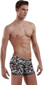 Doreanse Erkek Modal Çok Renkli Baskılı Torbalı Normal Paça Boxer 1891