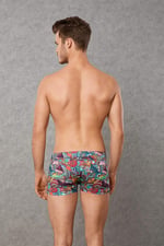 Doreanse Erkek Modal Çok Renkli Baskılı Torbalı Normal Paça Boxer 1807