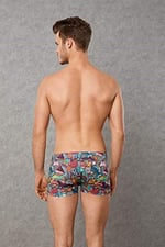 Doreanse Erkek Modal Çok Renkli Baskılı Torbalı Normal Paça Boxer 1807
