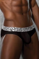 Doreanse Erkek Modal Siyah Torbalı Mini Paça Boxer Slip C8T8N7O1
