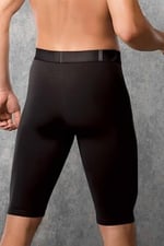 Doreanse Erkek Modal Uzun Paça Siyah Boxer 1785