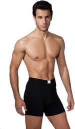 Doreanse Erkek Pamuk Düğmeli Normal Paça Boxer 1505