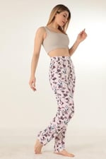Doremi Bayan Çiçek Desenli Pijama Altı