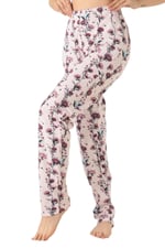 Doremi Bayan Çiçek Desenli Pijama Altı