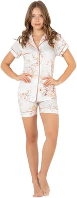 DoReMi Blossom Kısa Kollu Şortlu Pijama Takımı