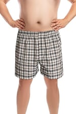 DoReMi Büyük Beden – Rahat Kalıp Pamuklu Klasik Erkek Poplin Boxer