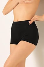 DoReMi Dikişsiz Seamless Kadın Boxer SİYAH M-L