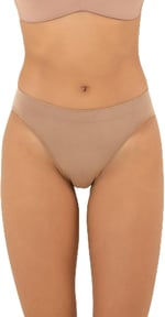 DoReMi Dikişsiz Seamless Kadın Slip BRONZ M-L