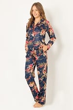 DoReMi Doğal Viskon Soft Yumuşak Düğmeli Pijama Takımı