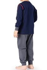 DoReMi Erkek Çocuk Pijama Takımı LACİVERT 4-5
