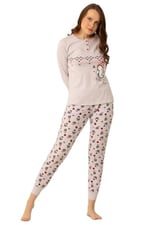 DoReMi Pamuklu Bayan Pijama Takımı