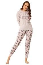 DoReMi Pamuklu Bayan Pijama Takımı