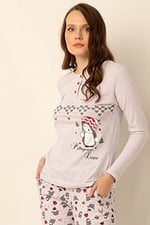 DoReMi Pamuklu Bayan Pijama Takımı