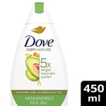 Dove Duş Jeli Avokado Yağı ve Kalendula Özü 450 ml