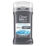 Dove Men+Care Deodorant Çubuk Alüminyumsuz Formül 48 Saat Korumalı Temiz Konfor Deodorant E Vitamini ve Üçlü Etkili Nemlendirici Erkekler için, 3 Ons (1 Paket)