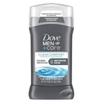 Dove Men+Care Deodorant Çubuk Alüminyumsuz Formül 48 Saat Korumalı Temiz Konfor Deodorant E Vitamini ve Üçlü Etkili Nemlendirici Erkekler için, 3 Ons (1 Paket)