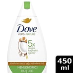 Dove Nemlendirici Duş Jeli Hindistan Cevizi Yağı ve Badem Özü 450 ml