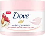 Dove Vücut Peelingi Nar Çekirdeği ve Shea Yağı 225ml Beyaz