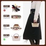 Doxo Keçe Longchamp Organizatör Ekleme, Le pliage Büyük ve Daha Fazlası ile Uyumlu Çanta Organizatörü - Seçenekler: Mini-Felt-5.9*1.9*3.5in, Mini