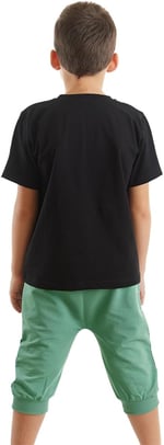 Dozer Yolda Erkek Çocuk T-shirt Kapri Şort Takım