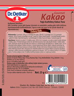 Dr. Oetker Gourmet Kakao (2 x 25gr) 2li paket