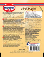 Dr. Oetker Ekşi Maya 35Gr