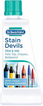 Dr. Beckmann ve lekelere Devils Blue Ballpoint Pen/Ink/Felt-Tip