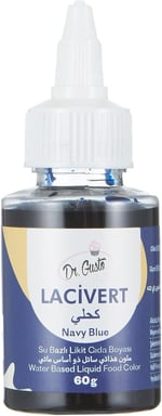 Dr.Gusto Su Bazlı Likit Gıda Boyası 60 Gr Lacivert