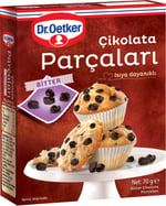 Dr. Oetker 70g Bitter - Çikolata Parçaları (Dekor)