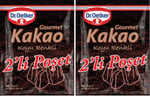 Dr. Oetker Gourmet Kakao (2 x 25gr) 2li paket
