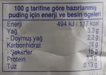 Dr. Oetker Puding Çikolatalı Antep Fıstıklı 100 Gr