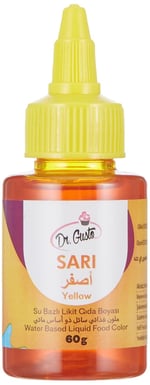 Dr.Gusto Su Bazlı Likit Gıda Boyası 60 Gr Sarı