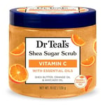 Dr.Teal's Shea Sugar Scrub Citrus Vücut Şeker Peeling 538GR