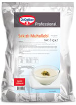 Dr. Oetker Sakızlı Muhallebi 3 Kg