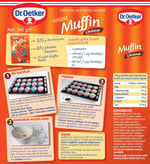 Dr. Oetker Muffin - Çikolatalı 345 Gr