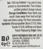 Dr.Gusto Aroma Verici Şeftali 40 Gr